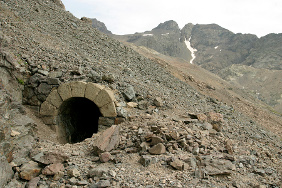  Sortie du tunnel superieur dans le vallon du Tourond