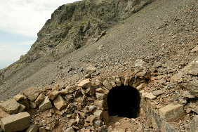  Entree du tunnel superieur - Etat en 2004