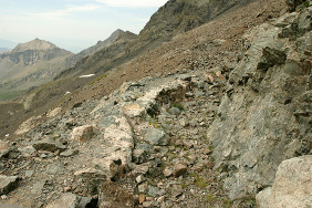  Rigole superieure dans le vallon du Tourond en 2004