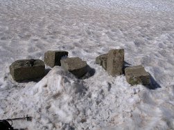  Taille de pierres de voute en 2004 Vallon du Vaccivier