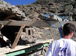  Restauration de la cabane des parisiens en 2005