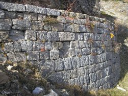  Mur de soutenement en amont de la marteliere de l Abeil en 2006