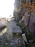  Mur de soutenement en amont de la marteliere de l Abeil en 2006