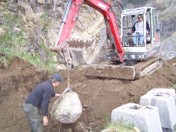  Fouille a la marteliere de l Abeil en 2008