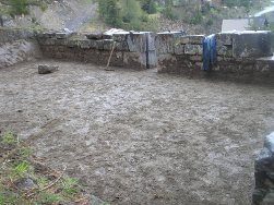  Empierrement du fond de la marteliere de l Abeil decouvert en 2008