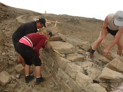  Restauration du mur Pose de couvertine