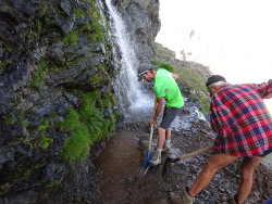  A la cascade du Vieux Chaillol