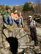  Pose photo sur le dos tunnel du Sellaret